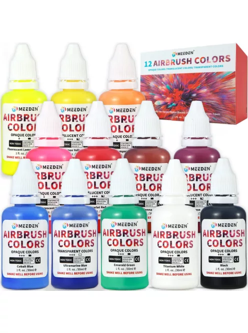 Meeden airbrush festék készlet 12x30ml