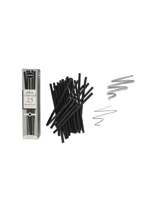 Természetes szén Coates 25 db közepes 4-6 mm