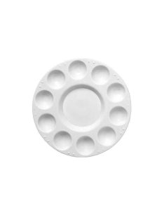 Kerek műanyag paletta