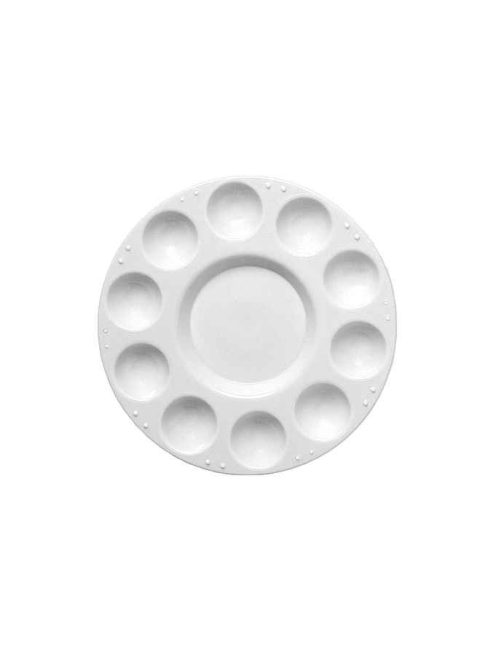 Kerek műanyag paletta