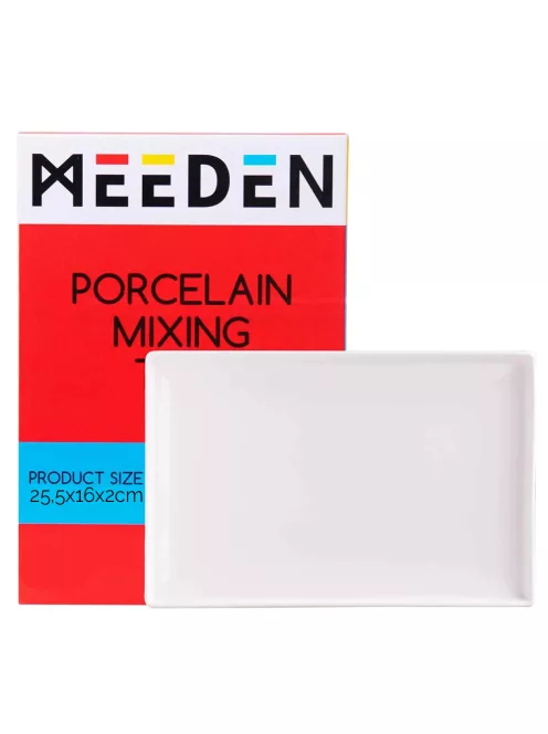 Porcelán paletta / tál sima 25x16cm