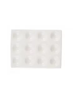 Porcelain pallet rectangular 12 wells