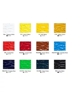 Meeden acrylic paint set 12x22ml basic shades