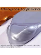 Meeden acrylic paint set 12x22ml metallic shades