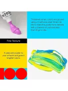 Large set of Meeden acrylic paints 100x12ml