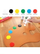 Set of liquid acrylic paints Meeden Fluid 6x60ml