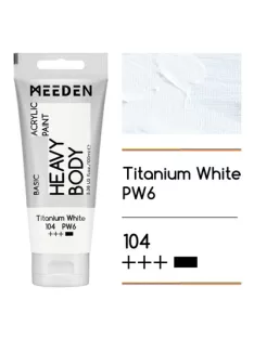 Akril paint Meeden 100ml – 104 Titánfehér