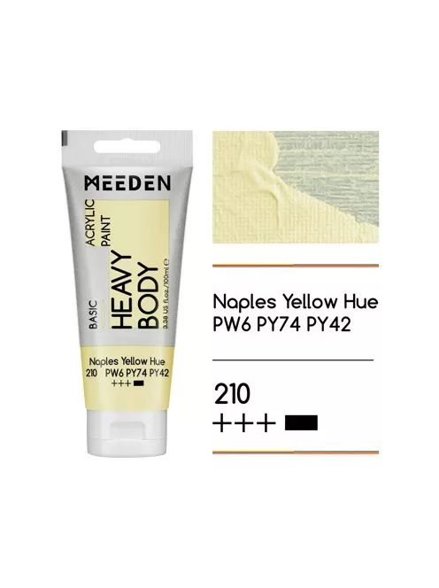 Akril paint Meeden 100ml - 210 Nápolyi sárga árnyalat