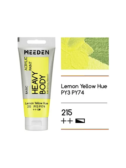 Akril paint Meeden 100ml - 215 Citromsárga árnyalat