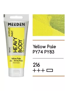 Akril paint Meeden 100ml – 216 Yellow Halvány
