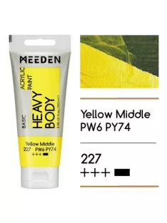 Akril paint Meeden 100ml – 227 Yellow közép