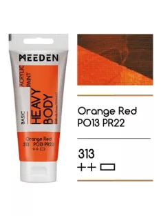 Akril paint Meeden 100ml – 313 Orange Red