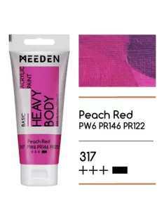 Akril paint Meeden 100ml - 317 Peach Red