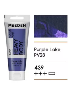 Akril paint Meeden 100ml - 439 Purple Lake