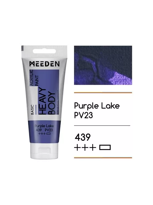 Akril paint Meeden 100ml - 439 Purple Lake