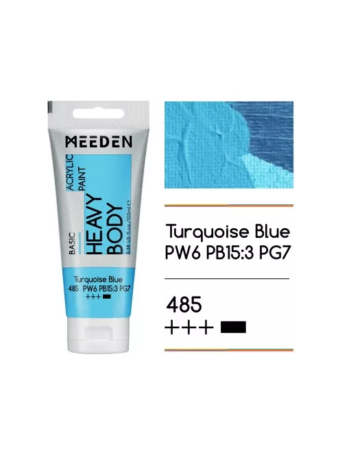 Akril festék Meeden 100ml - 485 Turquoise Blue
