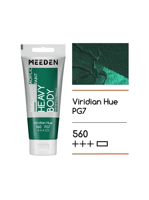 Akril festék Meeden 100ml - 560 Viridián árnyalat