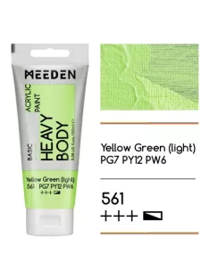 Akril festék Meeden 100ml - 561 Yellow Green világos
