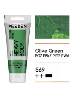 Akril festék Meeden 100ml - 569 Olive Green