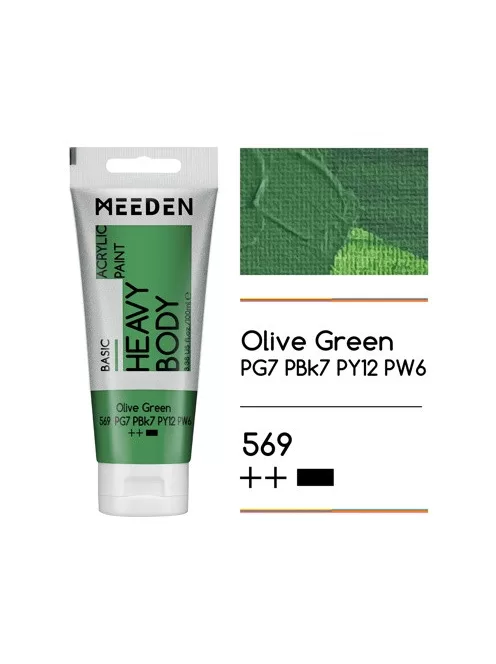 Akril festék Meeden 100ml - 569 Olive Green