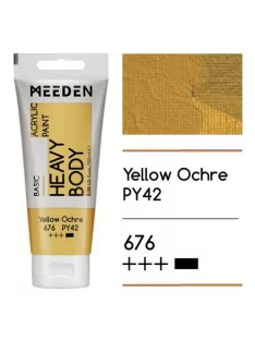 Akril festék Meeden 100ml – 676 Sárga okker
