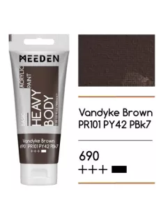 Akril festék Meeden 100ml - 690 Vandyke Brown