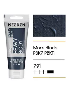 Akril festék Meeden 100ml - 791 Mars fekete