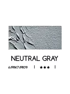 Meeden olajfesték 60ml – 51 Neutral Gray