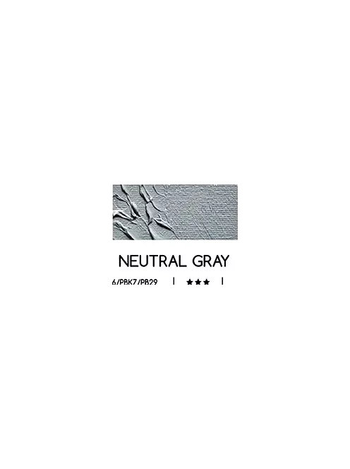 Meeden olajfesték 60ml – 51 Neutral Gray