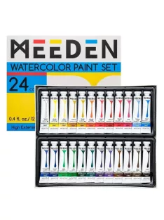 Meeden watercolor paint set 24x12ml