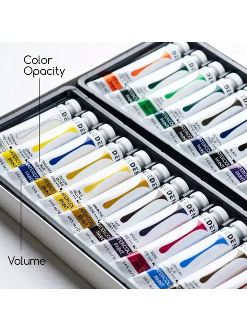 Meeden watercolor paint set 24x12ml