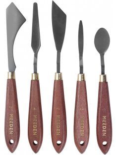 Set of painting palette knives Meeden 5 pcs