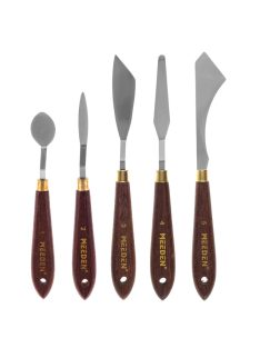 Meeden festőpaletta késkészlet 5 db