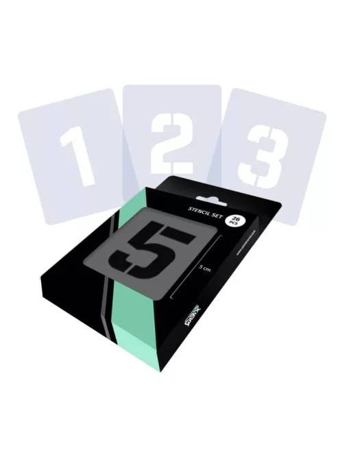 Qbix sablonkészlet – számok 26 db