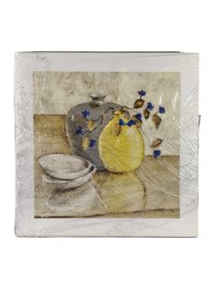   Festmény reprodukció 50x50cm – Csendélet, kék és szürke 1