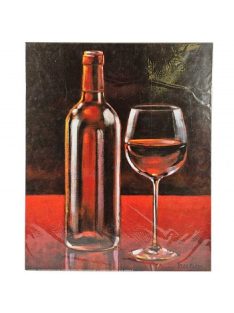   Reprodukciós festmény 40x50cm – Yves Blanc, Bouteille de Vin