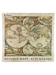 Kép reprodukció 42x45cm – Ancient Map of the World