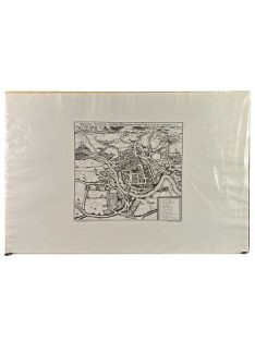 Reprodukciós nyomat 40x60cm – City of Villach in 1649