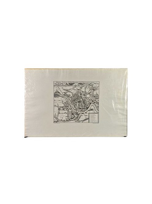 Reprodukciós nyomat 40x60cm – City of Villach in 1649