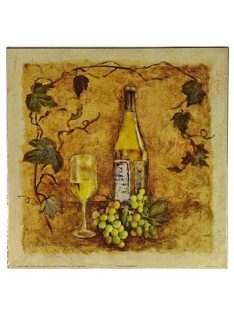 Kép reprodukció 30x30cm – A Glass of Chardonnay