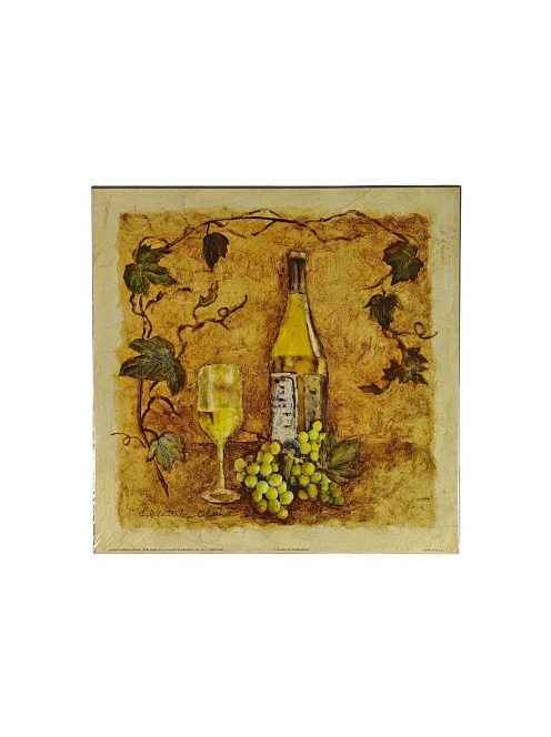 Kép reprodukció 30x30cm – A Glass of Chardonnay