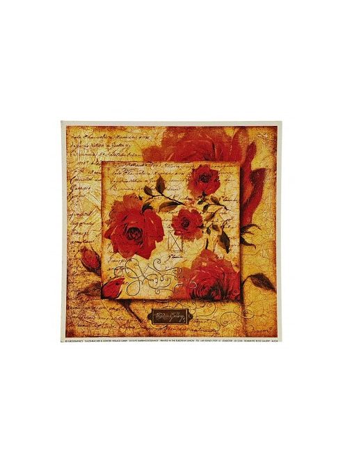 Reprodukció picture 18x18cm – Romantic Rose