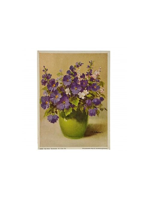 Reprodukciós nyomat 14x19cm – Blumenserie