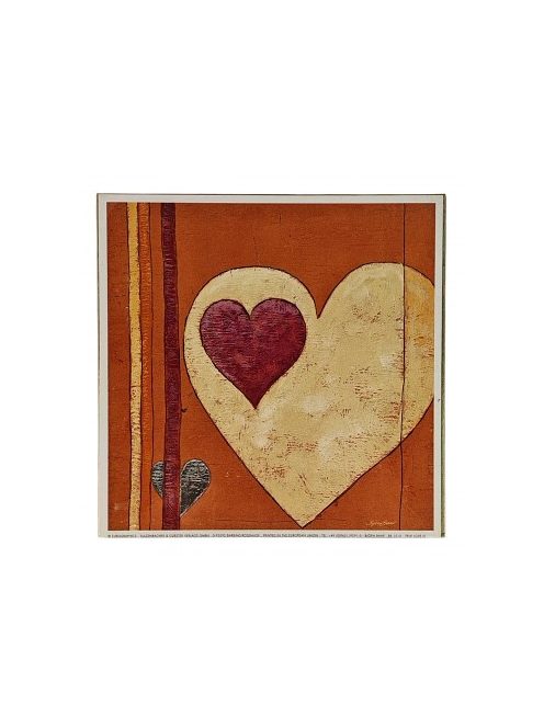 Reprodukciós nyomat 18x18cm – True Love III
