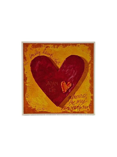 Reprodukciós nyomat 18x18cm – Be My Sweetheart