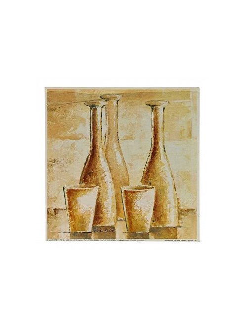 Nyomtatott reprodukció 18x18cm – Two Mugs