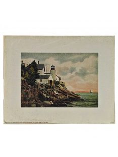 Reprodukciós nyomat 20.3x25.3cm – Lighthouse
