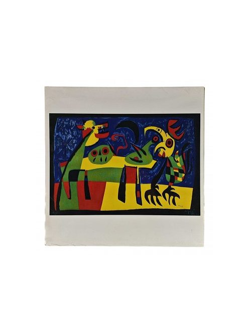 Művészeti nyomat 29.5x29.5cm – Miro: Abstraction