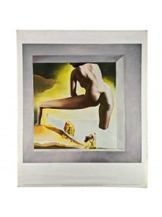   Reprodukció festmény 48x58cm – Dalí lifting the Skin of Mediterranean