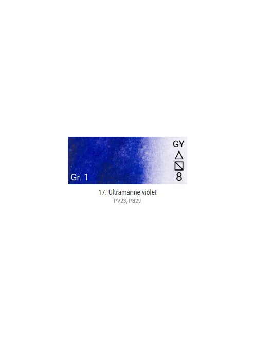 Renesans Grand Godet akvarellfesték  17 Ultramarine Violet (Hue)